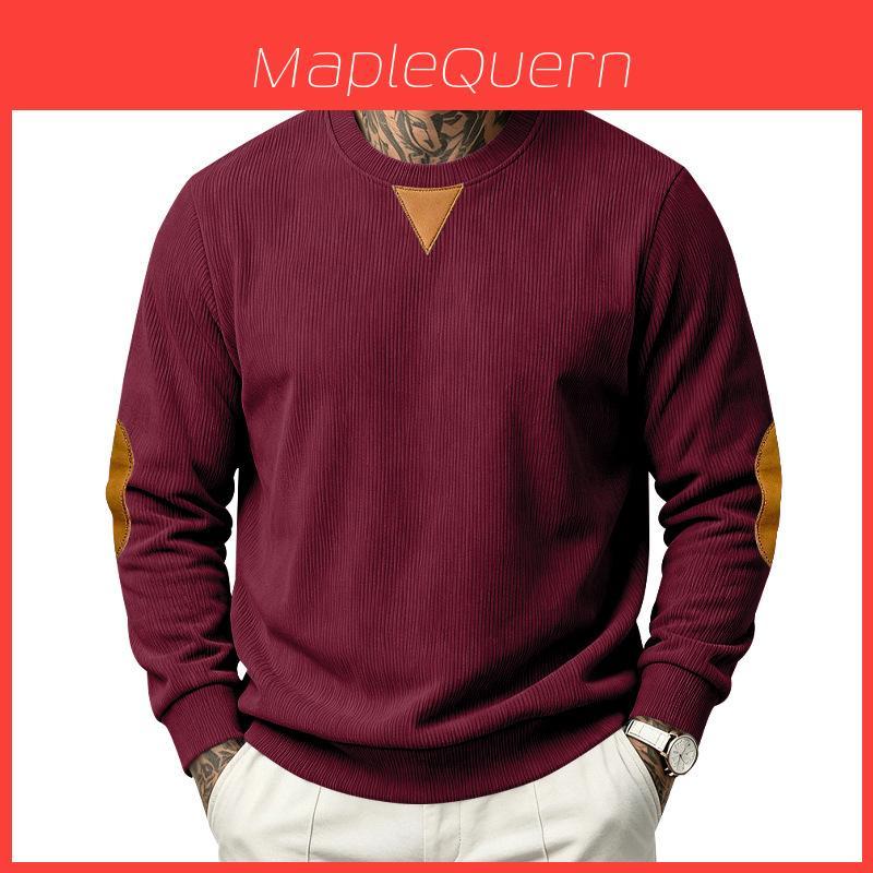 Embroidered Casual Hooded Sweater For Men Outdoor Autumn Wear