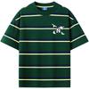 NVG·YOUNG Men's Casual Striped Cotton Short Sleeve T-shirt