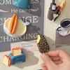 Personalized 3D Food Refrigerator Magnet - Creative & Cute Resin Design