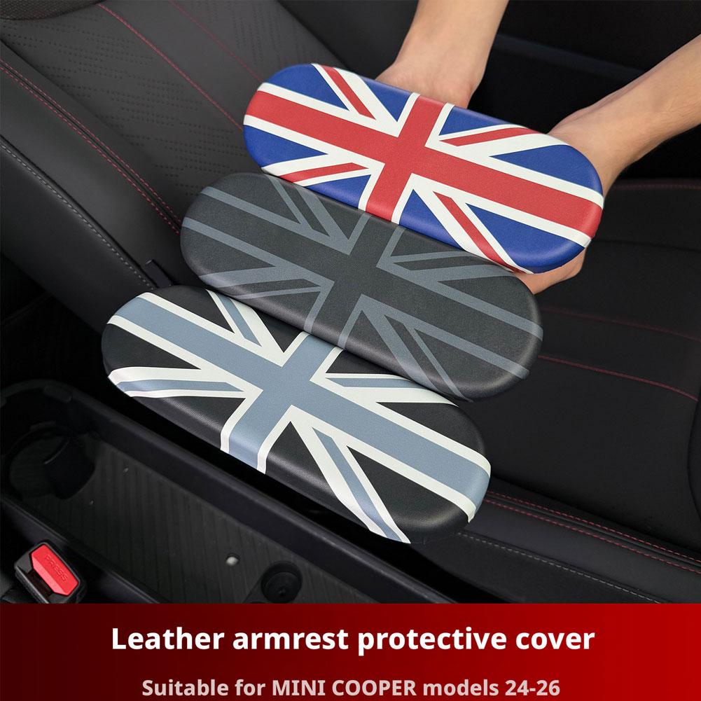 Car Central Control Armrest Decorative Shell For MINI Cooper E/SE J01 EV 2026 2026 Storage Box Armrest Panel Cover Accessor B0T2