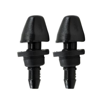 Pair of Rear Window Water Spray Nozzles for Renault R12 Toros