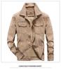 Men's Retro Suede Plush Jacket - Spring/Autumn Thin Workwear Style 1859