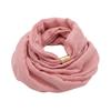 Soft Satin-Texture Magnetic Buckle Scarf Wrinkle-Resistant Neck Warmer Elegant Neck Scarf  Gift