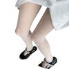 Feminine Stretch Pantyhose with Four Leaf Motifs Lightweight Thin Sheer Mesh Tights Stockings For Women Hosiery