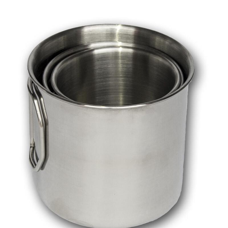 NuFeng 304 Stainless Steel Portable Mug Set 9x9cm