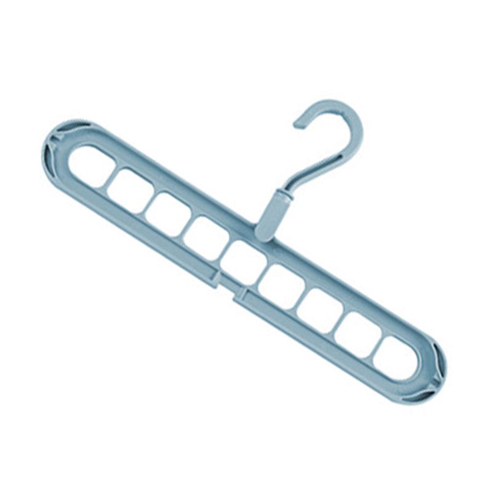 JJYY 9-hole Space Saving Hanger 360 Rotating Magic Hanger Multi-function Folding Magic Hanger Wardrobe Drying Clothes Clothes