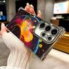 R-Radiohead Bnad Plating Phone Case For Samsung Galaxy S24 S25 FE S26 Edge S23 Ultra S22 S21 Plus S20 Anti-Fall Airabag Cover