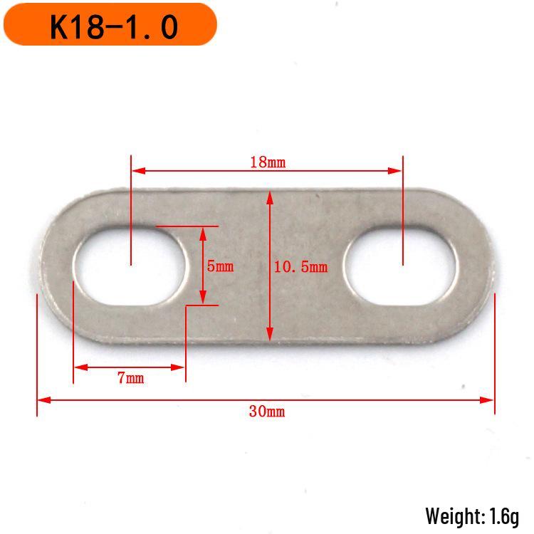 Stainless Steel Electric Heating Tube Connector and Terminal Fixing Piece