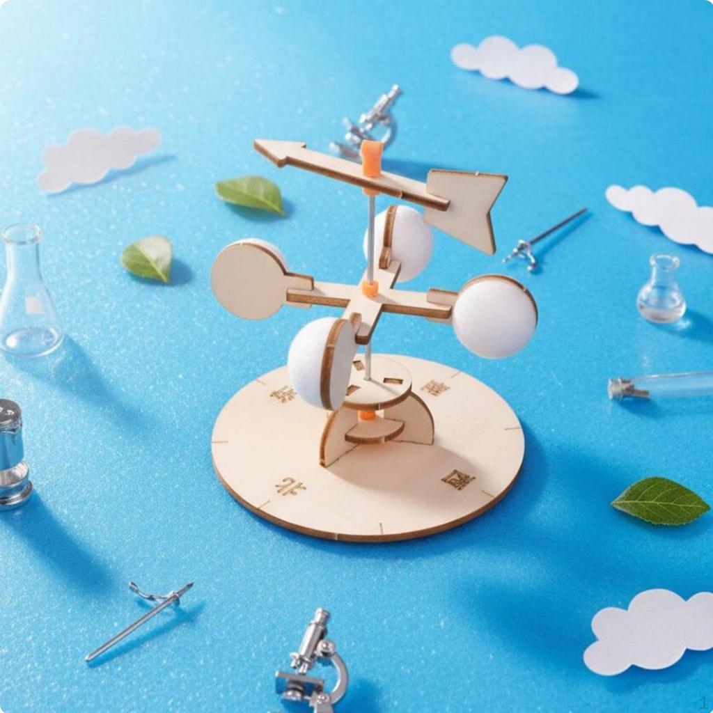 Wind Vane Model Kit HandsOn Activity DIY Weather Precision Cut Parts Direction Science