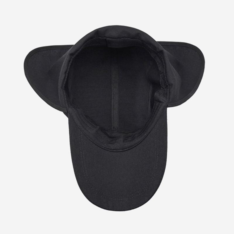 Traveling Sun Protections Hat Fishing Hat with Neck Flap Outdoor Hiking Hat Adjustable Baseball Caps for Women Men