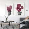 Nordic Pink Pineapple Painting Wall Pictures Home Decoration Posters And Prints Cactus Pot Plant Art Canvas Paintings No Frame