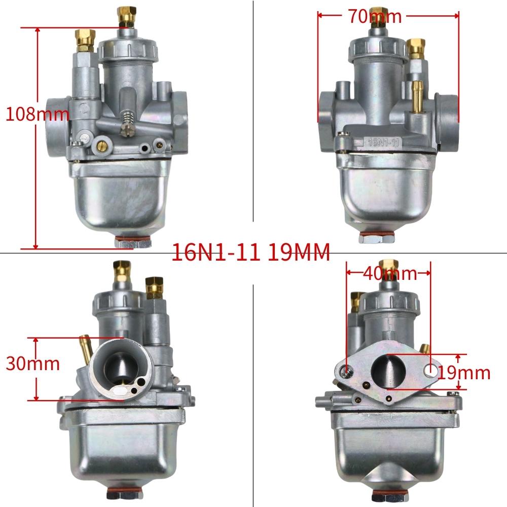 16mm 19mm 21mm For Simson S50 S51 S53 S60 S70 S80 S83 SR50 SR80 KR51 BVF 16N1-11 Dirt Pit Bike Motorcycle carburetor Carb