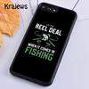 Keep Calm and Fish On For iPhone 17 Air 16 Phone Case Cover 15 14 plus 12 13 pro max coque Shell Fundas
