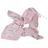 Reversible French Bows Hair Scrunchie Premium Head Accessory For Low Ponytails Multipurpose Women Girls Hair Styling