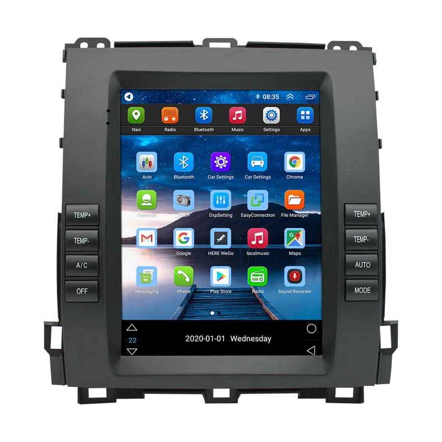 9.7'' Android 11 2+32GB Radio GPS Navi FM For Toyota Land Cruiser Prado 2002-09