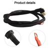 3pin Electric Bike Charging Connector Reliable Socket for Lithium Batteries