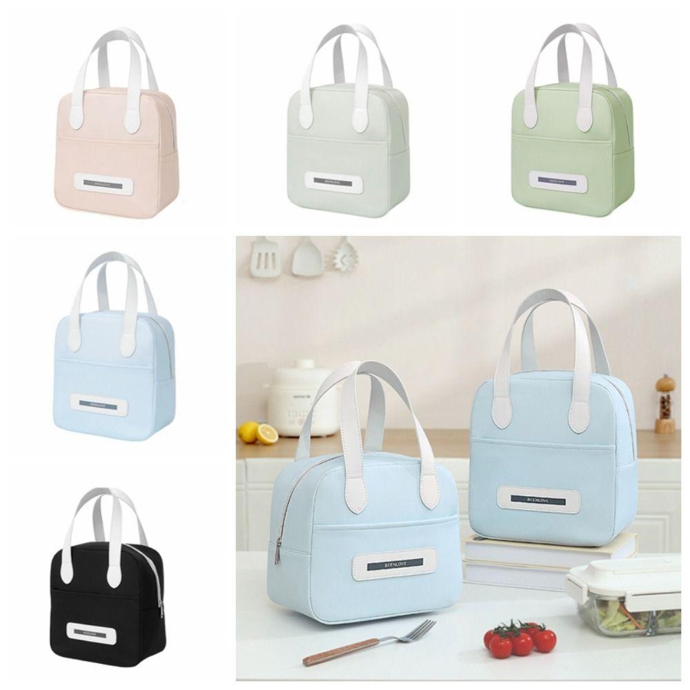 Portable Insulated Tote Bag Handheld Thermal Lunch Pouch Fashion Insulated Cooler Bags  Picnic