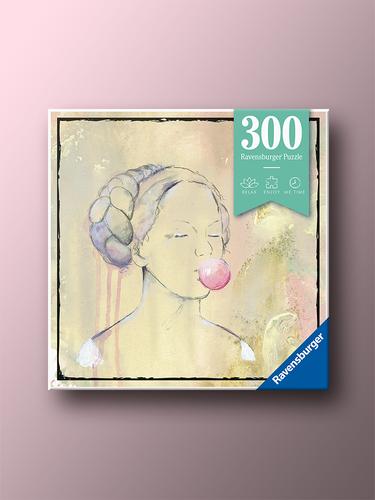 Pink Bubblegum 300-Piece Ravensburger Jigsaw Puzzle