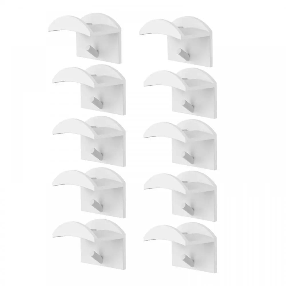 10 штук Бейсбольная повседневная шляпа Коробка для хранения без сверления Портативный держатель для кепок Поддержка Аксессуары для кепок Органайзер для кепок 880₽