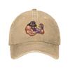 Macho Unisex Randy Savage Supernova Denim Fabric Cap Casual Baseball Caps Adjustable Hat Summer Unisex Baseball Hats