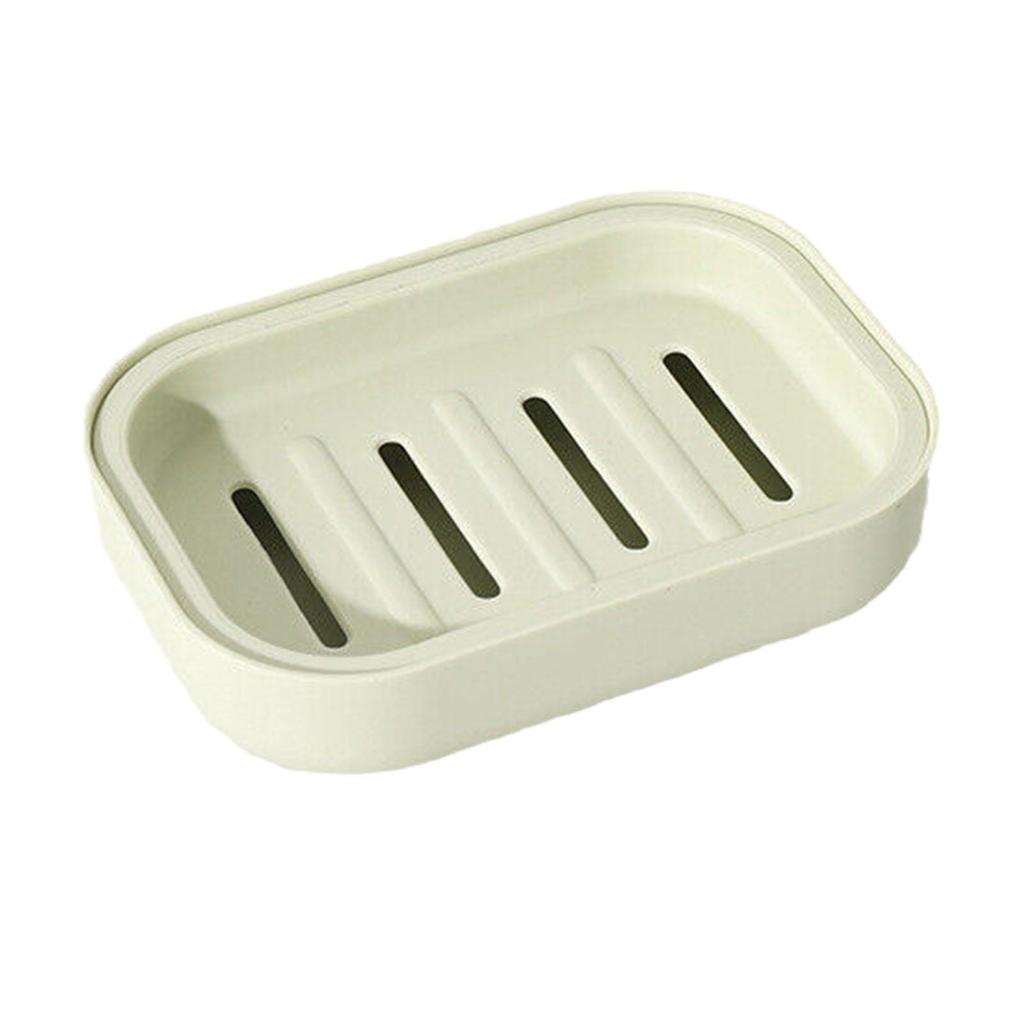 Japanese Soap Dish Bathroom Soap Storage Box Kitchen Dispenser Travel Holder Drain Easy Clean Sponge Waterproof Rack Soap S C0P1