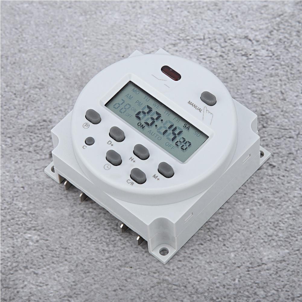 AC220-240V 16 Switches Digital LCD Power Timer Programmable Time Switch Relay