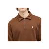 Polo Ralph Lauren Logo Embroidered Pullover Long Sleeve Sweatshirt Men Sweatshirt Light-Brown 710934601-008