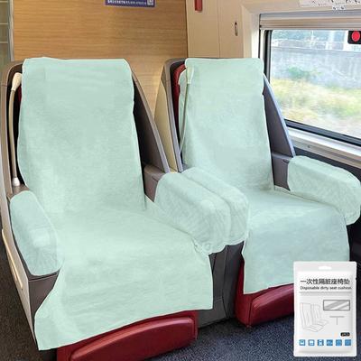 Hochgeschwindigkeitsbahn Einweg-Sitzbezug Schmutzabweisende Polster-Sitzbezüge Verdickte Zug Zug Flugzeug Sitzbezüge Reiseartikel