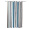 Bathroom Supplies Klassischer Duschvorhang aus Polyester mit vertikalem Linienmuster, wasserdicht und schimmelfest, wasserdichter Badezimmervorhang
