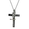 Unisex Crosses Charm Pendant Necklace with Sturdy Glass Special Gifts Accessory for Religious Occasions Daily Use