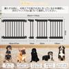 Pet Gate Dog Fldofaves Low Type Dog Gate Pet Fence Dog Gate Dog Gate for Small Dogs Medium Dogs Indoor Width Height 60cm Black 45cm-115cm