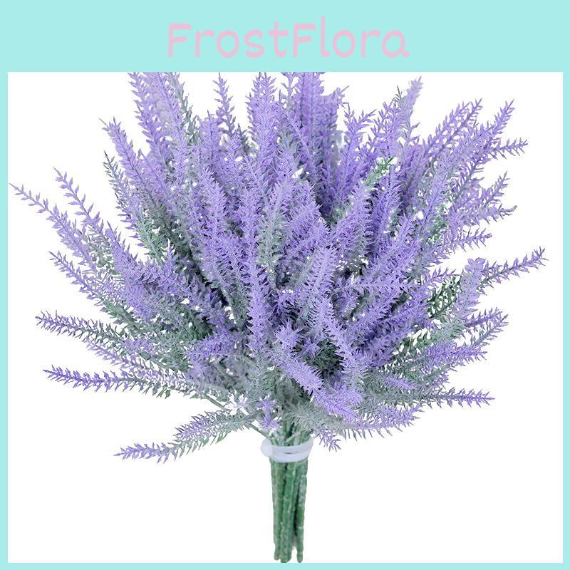 Lavender Artificial Flower Bouquet For Home Decor And Wedding Arrangements