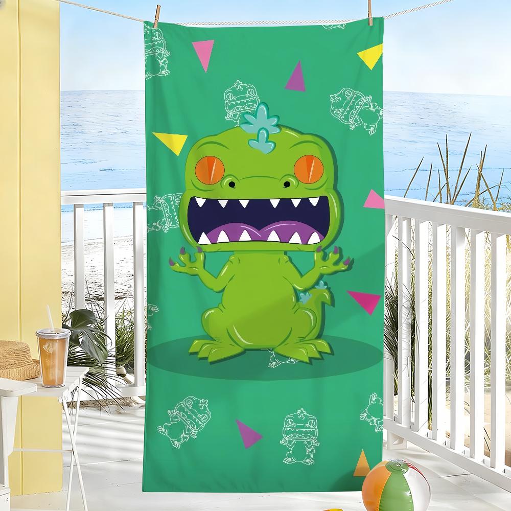 

Cartoon R-Rugrats Funny Cute Towel Soft Pool Gift For Travel Gym Shower Camping Quick Dry Sports Large Beach Towels W40*H60(CM)