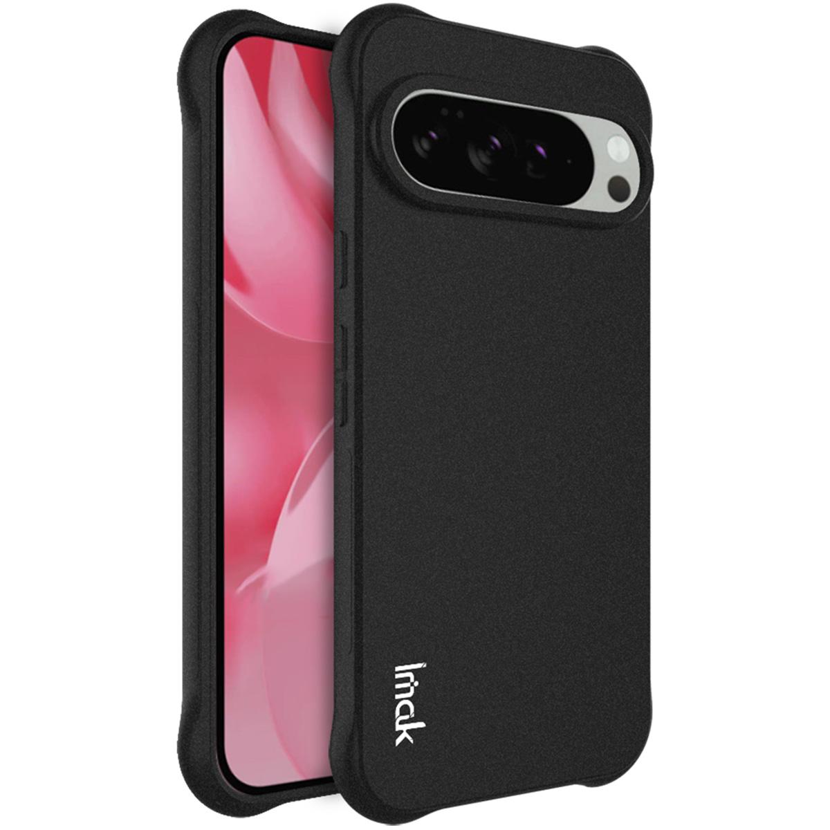 

IMAK For Google Pixel 10 Pro XL Case TPU Phone Cover Airbag Shockproof Protection Matte Black