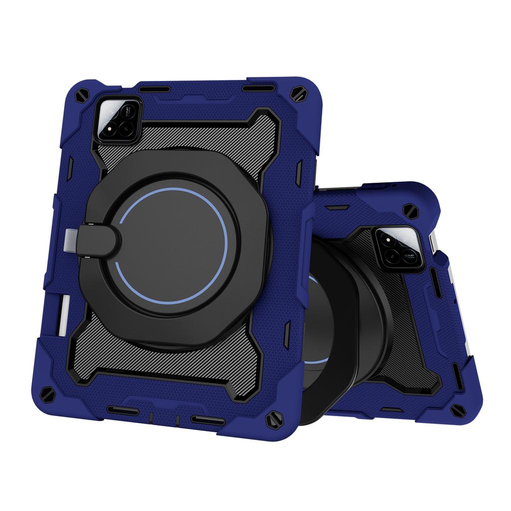Per Xiaomi Pad 8 7 Pro 11.2" 5/6 Pro 11" 6S 7S 5Pro Redmi Pad SE K Pad Custodia con Supporto Rotante a 360° Cover Corazzata Resistente agli Urti con Cinturino a Maniglia