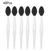 Silicone Lip Scrub Brush Double Sided Lip Exfoliator for Lightening Dark Lips Facial Cleaning Tool for Dry Skin Chapped Lips