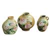 Valley Hand-Painted Rose Ceramic Vase for Living Room Decor, Flower Arrangement, or Hydroponic Use