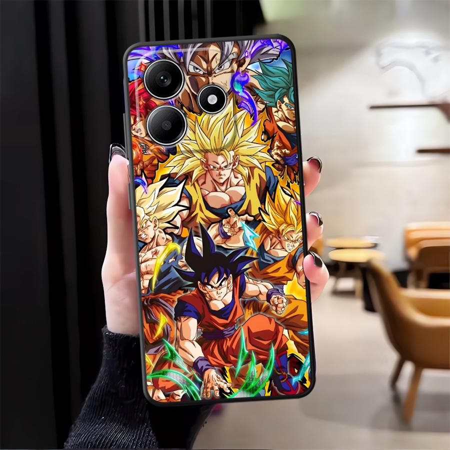 Dragon Ball Vegeta Phone Cover Case for Xiaomi Redmi Note 14 A3 12 11 10 A1 9 8 7 K80 12C 13C 13 Pro Plus 14C A4 A5 K40 A2 A1