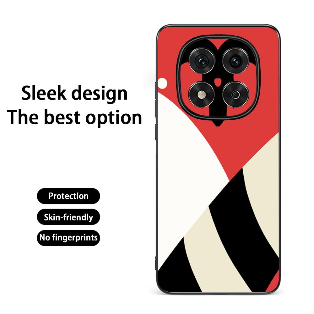 Klassisches Anime Helluva Boss Muster Handyhülle Für Redmi Note 14 13 12 11 Pro Plus S 5G 14C A3 Weiche Schwarze Handyhülle