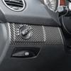 ABLZ-Accessories For Mercedes Benz M Class W164 2006-2011 Headlight Switch Panel Cover Trim Carbon Fiber Lhd
