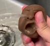 New 1PCS Yawning Person Avatar Purple Clay Tea Pet Boutique for Nurturing Funny Expressions Play Set Tea Table Ornament Gift