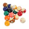 16Pcs Billiard Balls Resin 57.2mm Standard Pool Balls Set for Performance Practices Gift