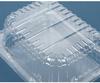 Transparent Disposable Fruit Box with Lid – Food-Grade Plastic, Rectangular, Sturdy for Takeaway, Ideal for Strawberries or Cut Fruit