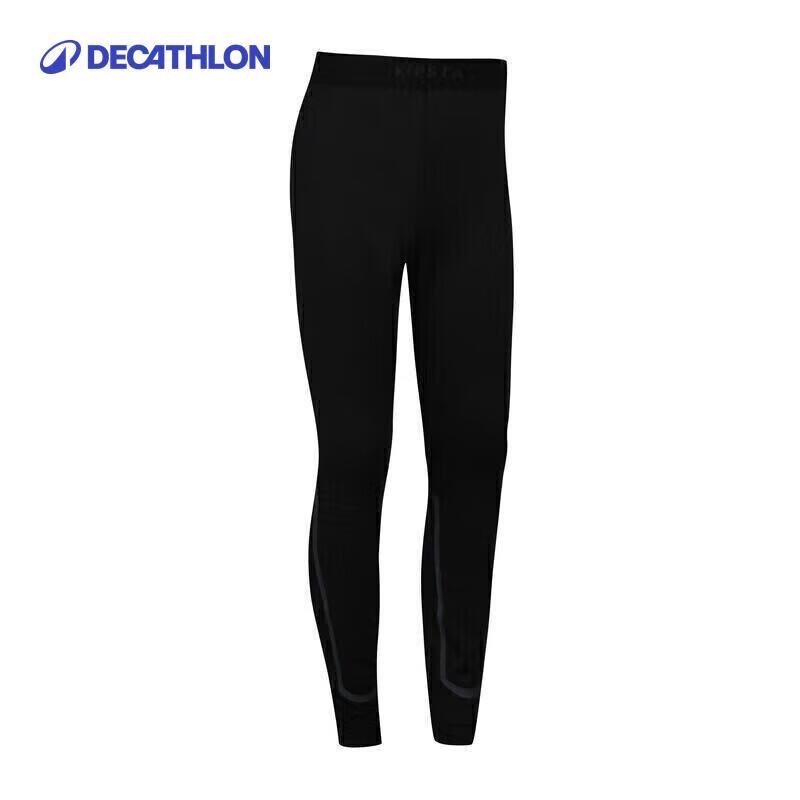 Lekkie spodnie kompresyjne treningowe dla chłopców Decathlon