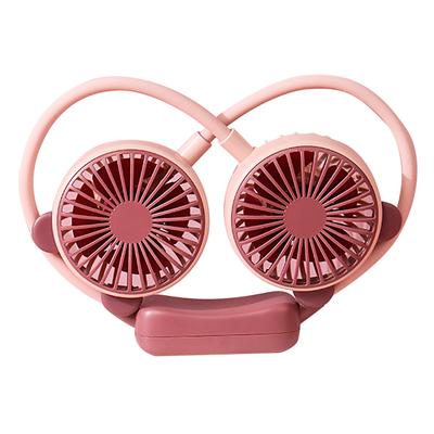 Portable Neck Fan Bendable Wearable USB Rechargeable Hand Free Mini Hanging Fan for Office Travel