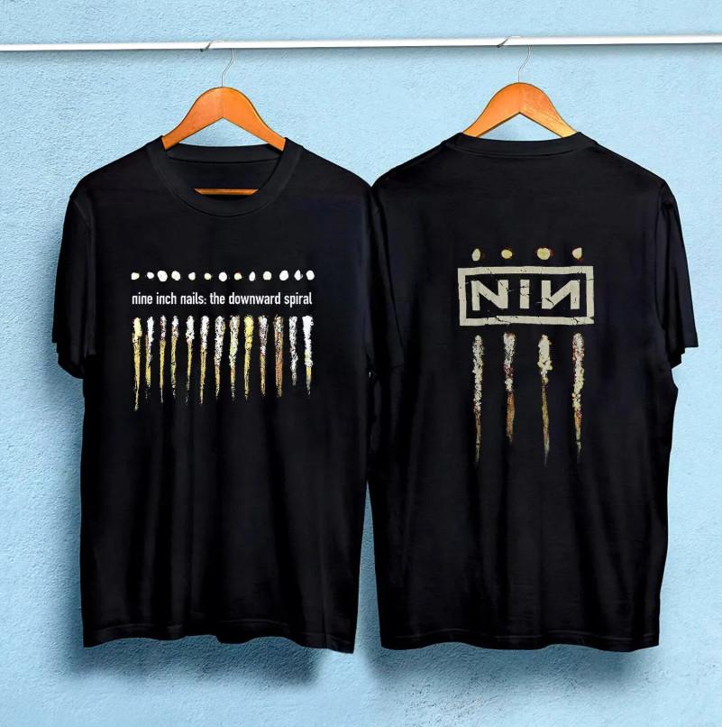 VTG 1994 Nine Inch Nails Downward Spiral Tour 1994 T-shirt size S-5XL M