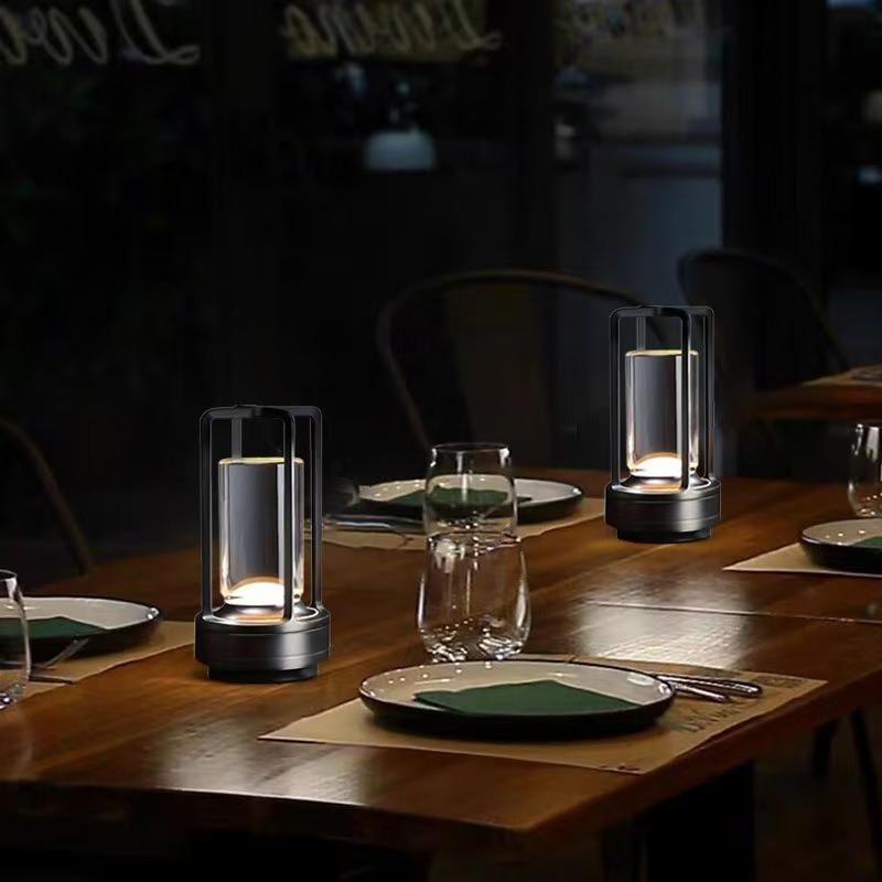Creative LED Night Light Bar - Aluminum Alloy Bedside & Desktop Decorative Lamp