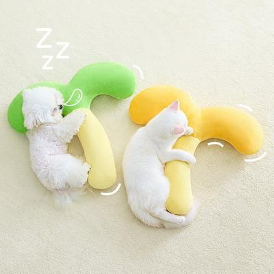 Dog Small Pillow Pet Cushion Neck Pillow for Sleeping Cat Winter Dog Kennel Cat Cervical Vertebra Hypnosis Pet Pillow