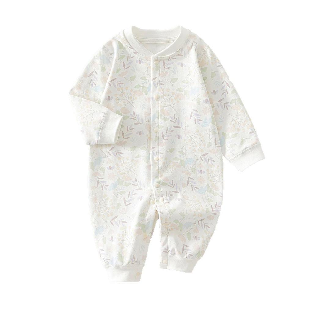 Baby Romper Pure Cotton Long Sleeve Newborn Infant Pajamas Autumn Winter Soft Creeper Outfit for Boys Girls