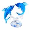 Cute Dolphin Ornament Glass Dolphin Decor Desktop Ornament Dolphin Statue  Home